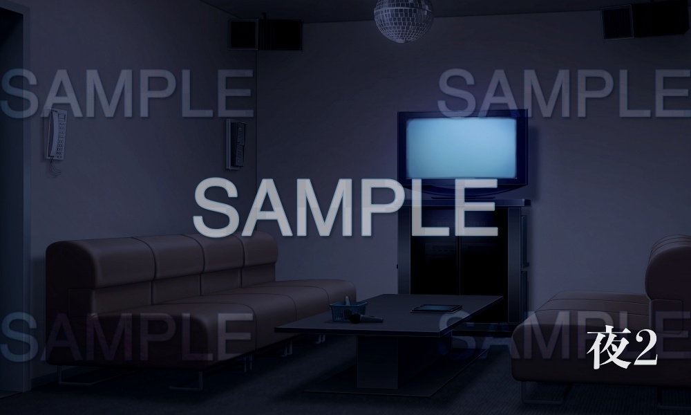 【背景素材】カラオケ(温泉街編part01-Iris028)