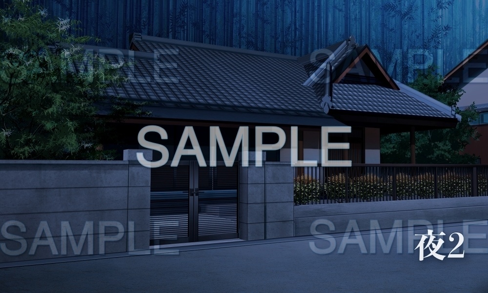 【背景素材】日本家屋 住宅(日常編part15-Iris039)