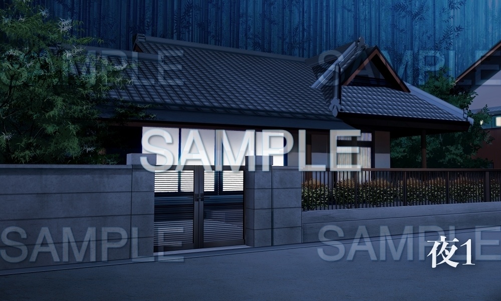 【背景素材】日本家屋 住宅(日常編part15-Iris039)