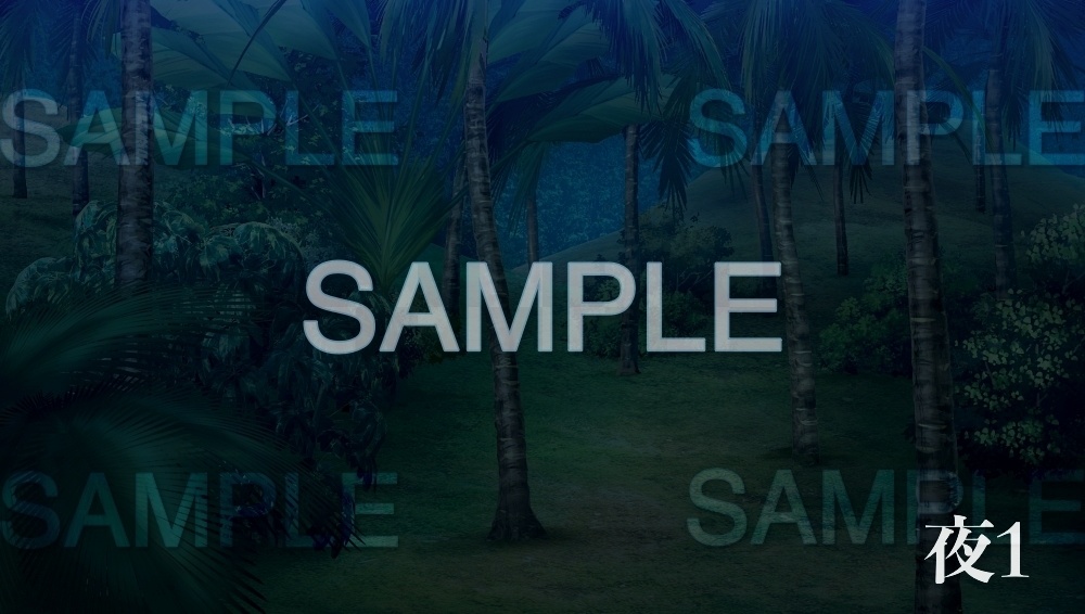 【背景素材】ジャングル/無人島(自然&ダンジョン編part04-028_forest_2)