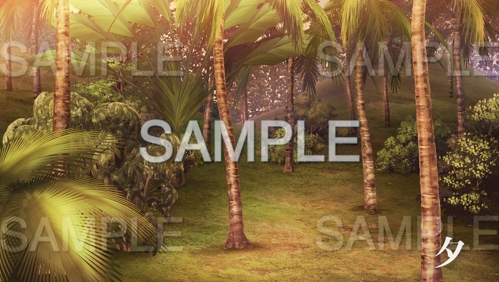 【背景素材】ジャングル/無人島(自然&ダンジョン編part04-028_forest_2)