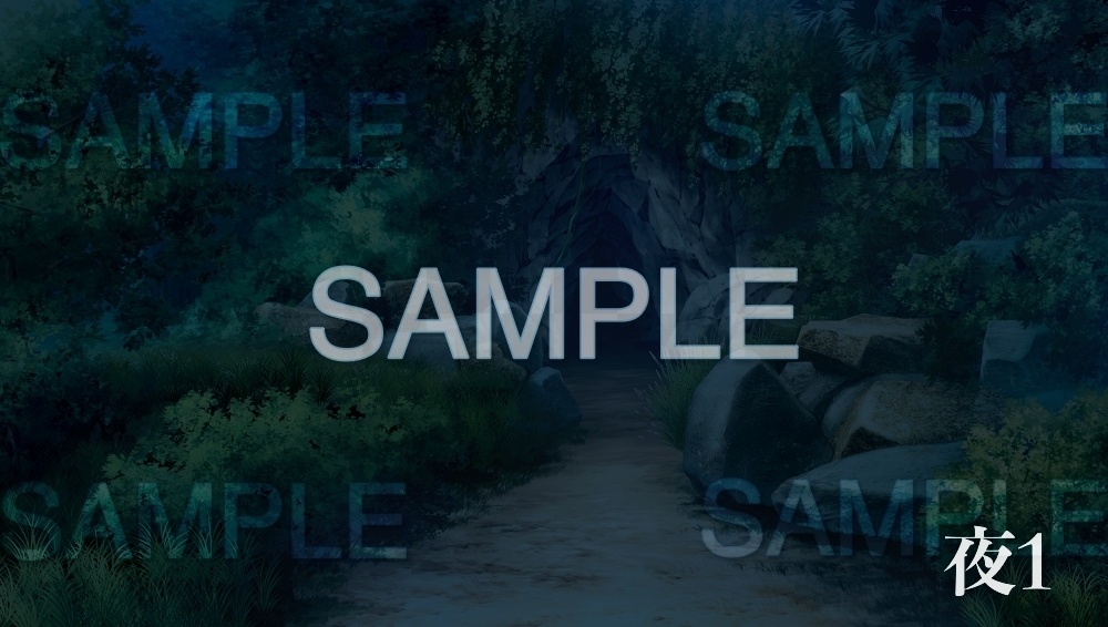 【背景素材】洞窟 洞穴(自然&ダンジョン編part04-030_cave)