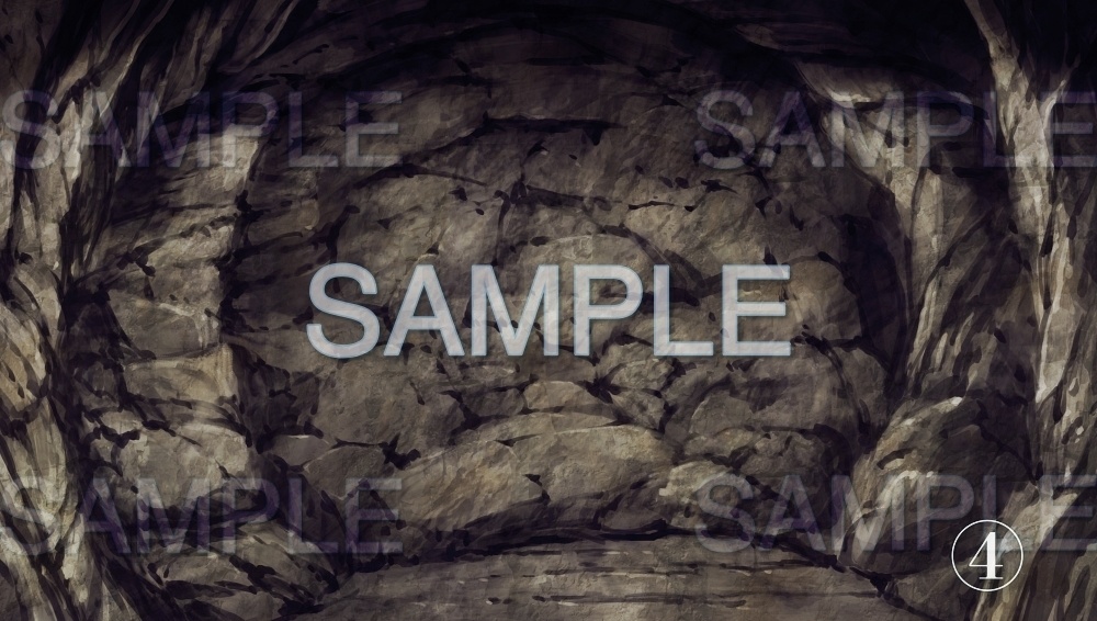 【背景素材】洞窟 洞穴(自然&ダンジョン編part04-031_incave)