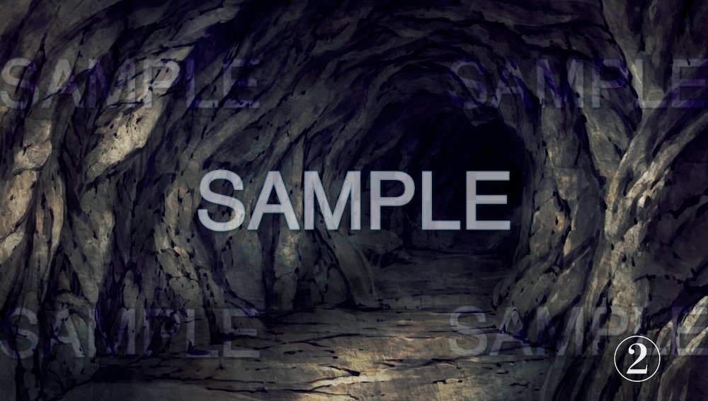【背景素材】洞窟 洞穴(自然&ダンジョン編part04-031_incave)