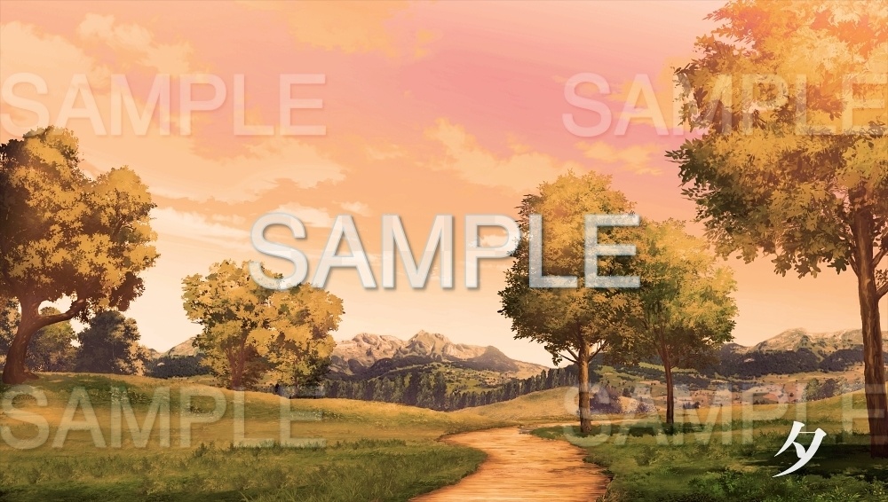 【背景素材】平原 草原(自然&ダンジョン編part04-40_sougen_01)