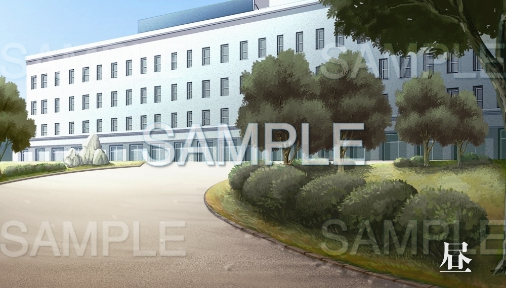 【背景素材】病棟(病院ホラー編part1-hos002_b)