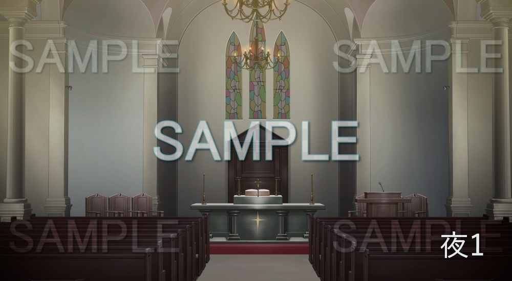 【背景素材】教会(レジャー・施設編part4-sdetc001)