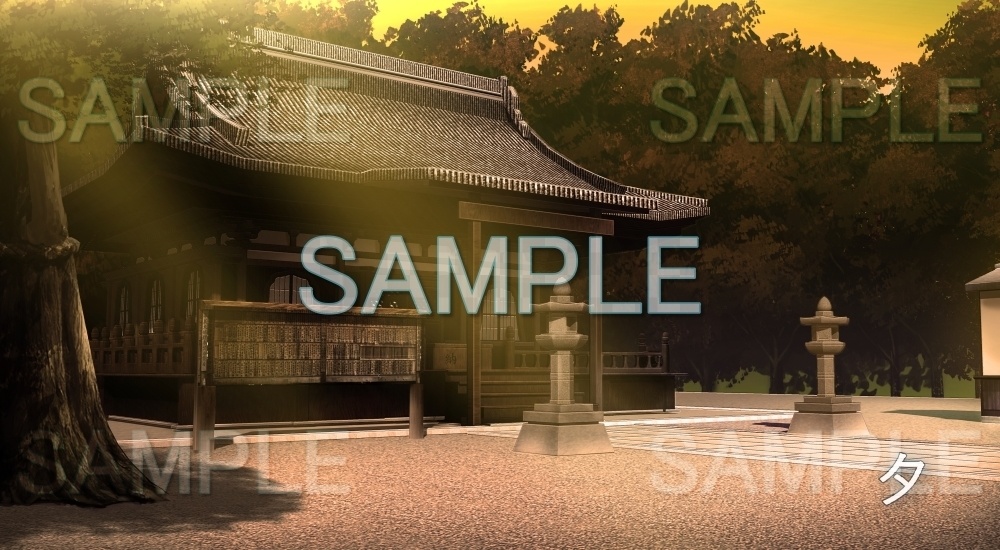 【背景素材】神社(レジャー・施設編part4-rtzinja01)