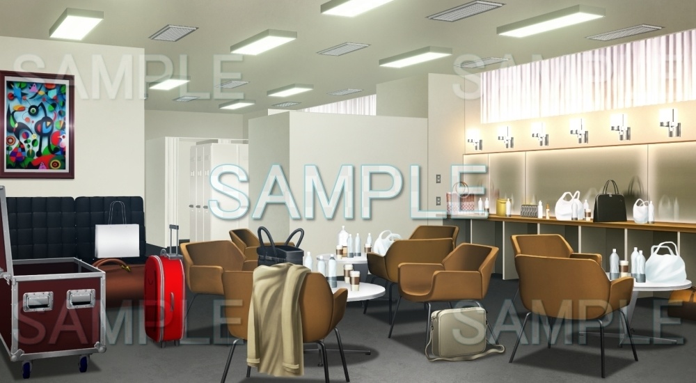 【背景素材】楽屋(アイドル編part1-snowuta_009)