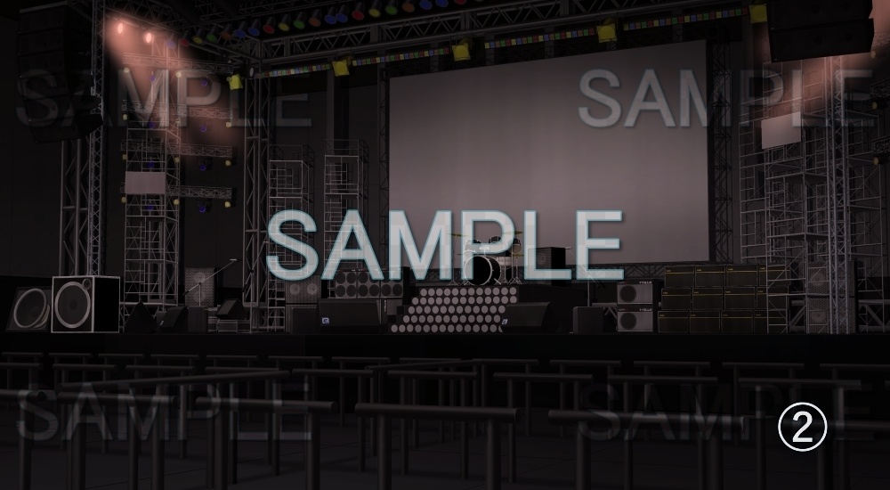 【背景素材】ライブ会場(レジャー・施設編part5-nexkou_04)