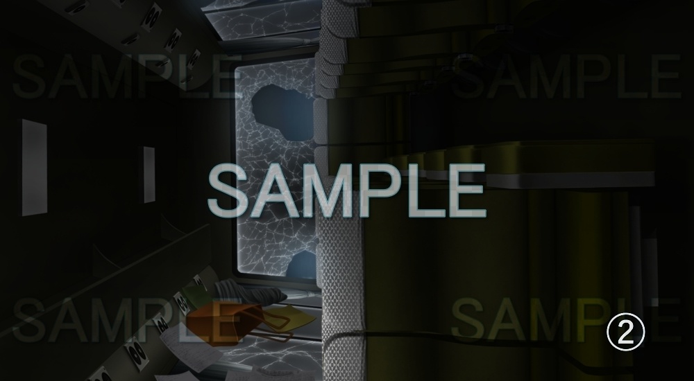 【背景素材】観光バス +横転(レジャー・施設編part5-snowuta_028)