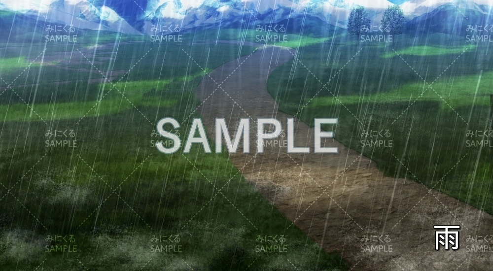 【背景素材】昼 風のダンジョン(ダンジョン編part1-wind_bf)