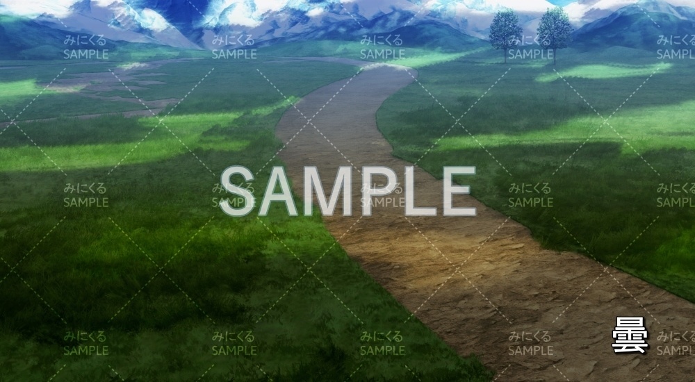 【背景素材】昼 風のダンジョン(ダンジョン編part1-wind_bf)