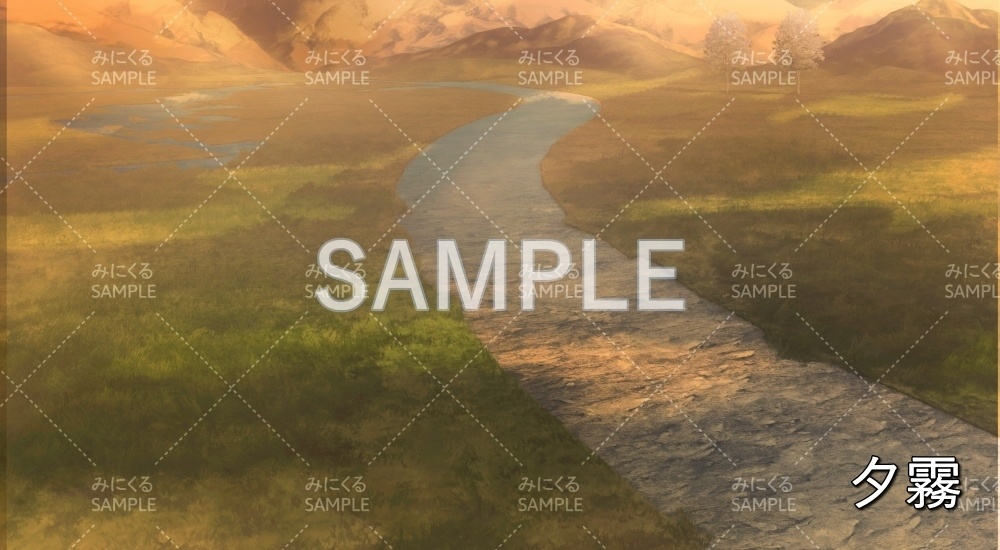 【背景素材】夕 風のダンジョン(ダンジョン編part1-wind_bf_y)