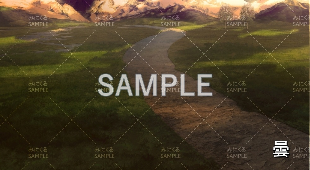 【背景素材】夕 風のダンジョン(ダンジョン編part1-wind_bf_y)