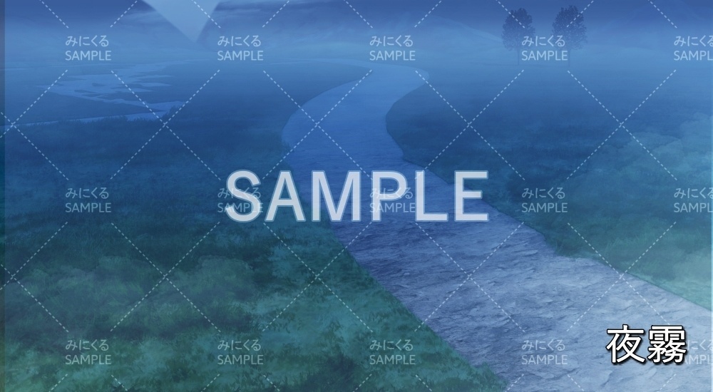 【背景素材】夜 風のダンジョン(ダンジョン編part1-wind_bf_nn)