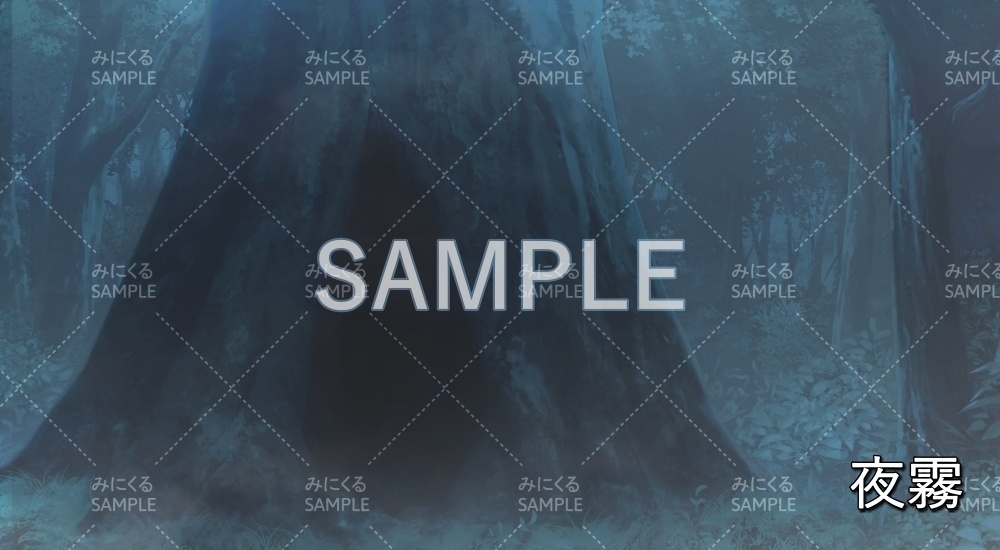 【背景素材】穴の開いた大木(ダンジョン編part1-woods2)