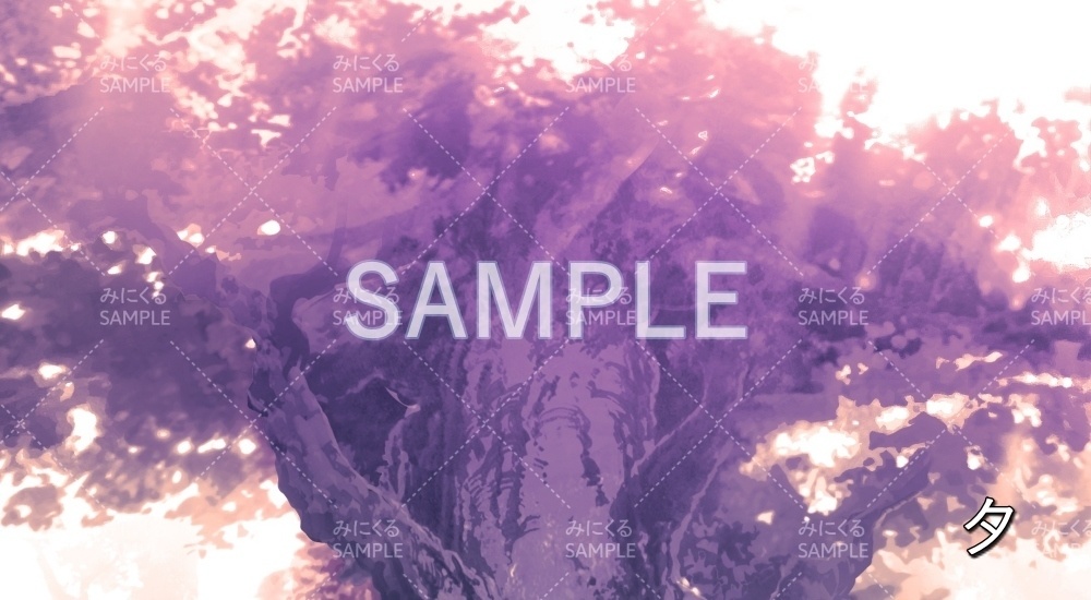 【背景素材】聖なる木 上(ダンジョン編part1-tree_up)