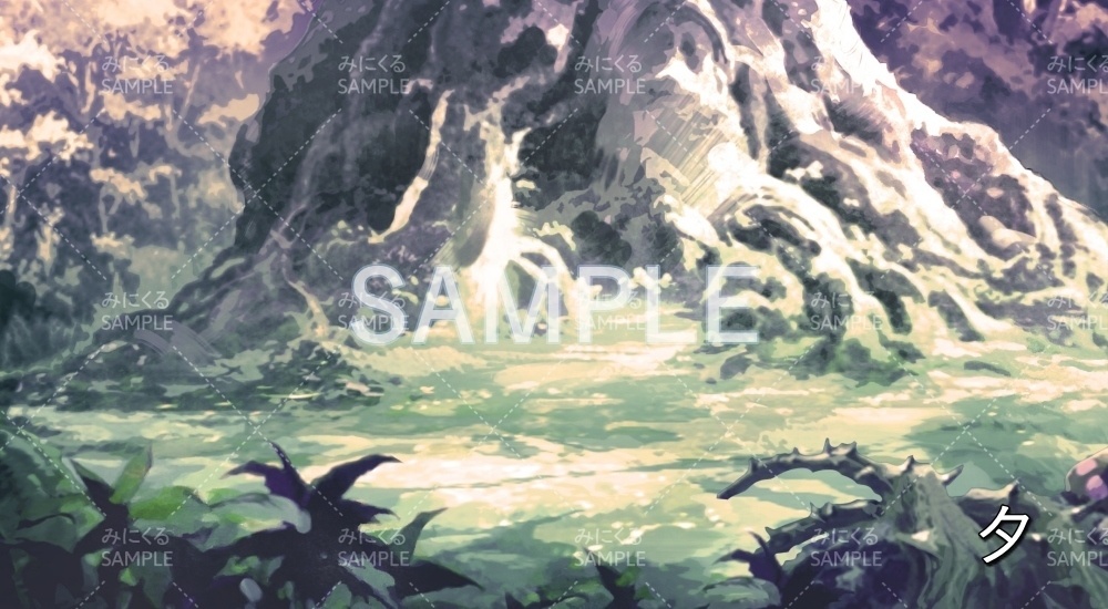 【背景素材】聖なる木 下(ダンジョン編part1-tree_under)