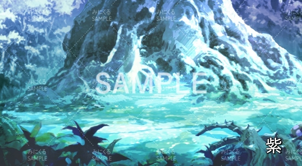 【背景素材】聖なる木 下(ダンジョン編part1-tree_under)