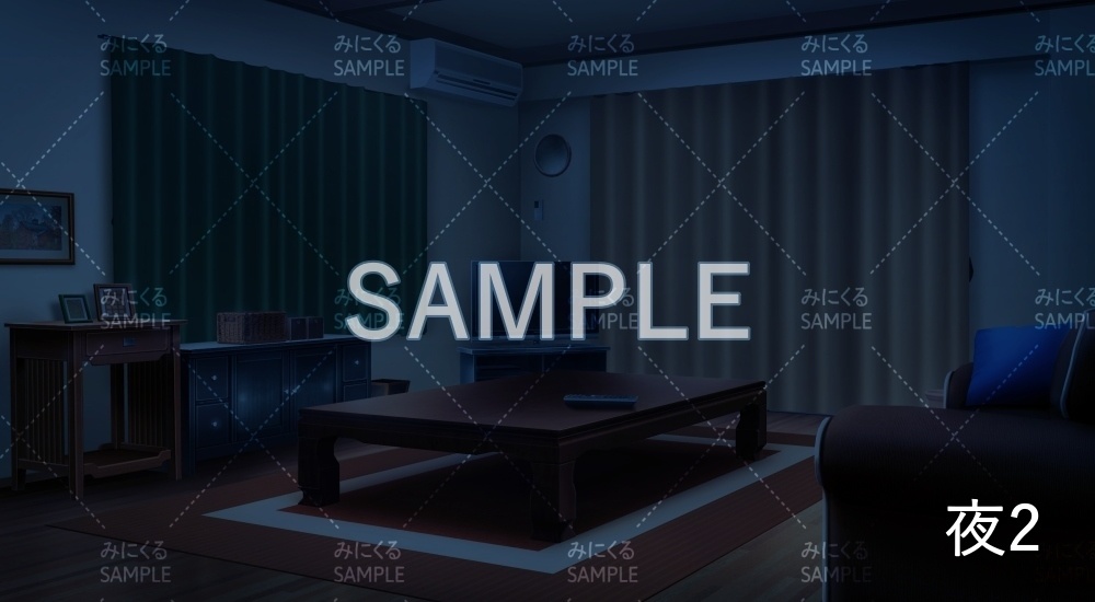 【背景素材】リビング(日常編part19-BG01_pl_a)