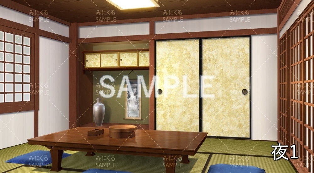 【背景素材】和室客間(日常編part19-BG02_d_a)
