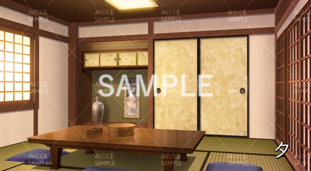 【背景素材】和室客間(日常編part19-BG02_d_a)