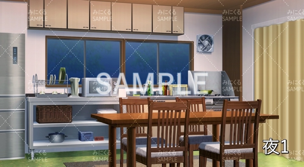 【背景素材】台所(日常編part19-BG04_d_a)