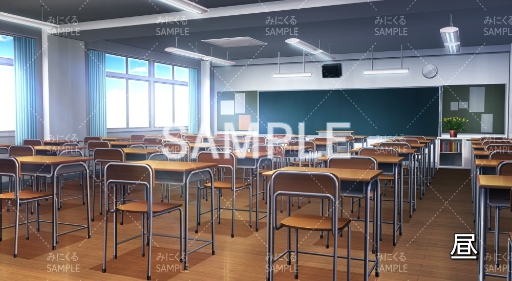 【背景素材】教室 雪差分有(学園編part11-BG10_d_a)