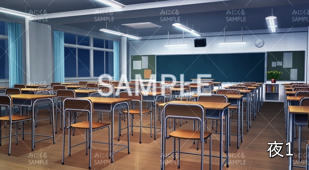 【背景素材】教室 雪差分有(学園編part11-BG10_d_a)