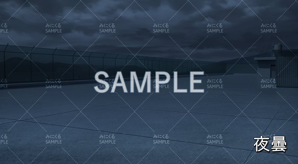 【背景素材】屋上 雪差分有(学園編part11-BG10_pl_a)