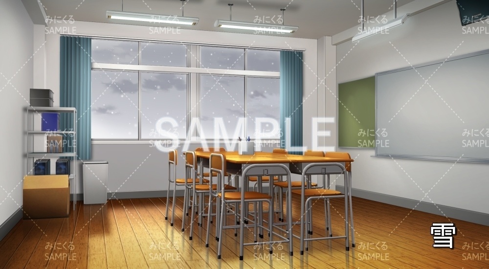 【背景素材】教室 部室 雪差分有(学園編part11-BG13_pl_a)