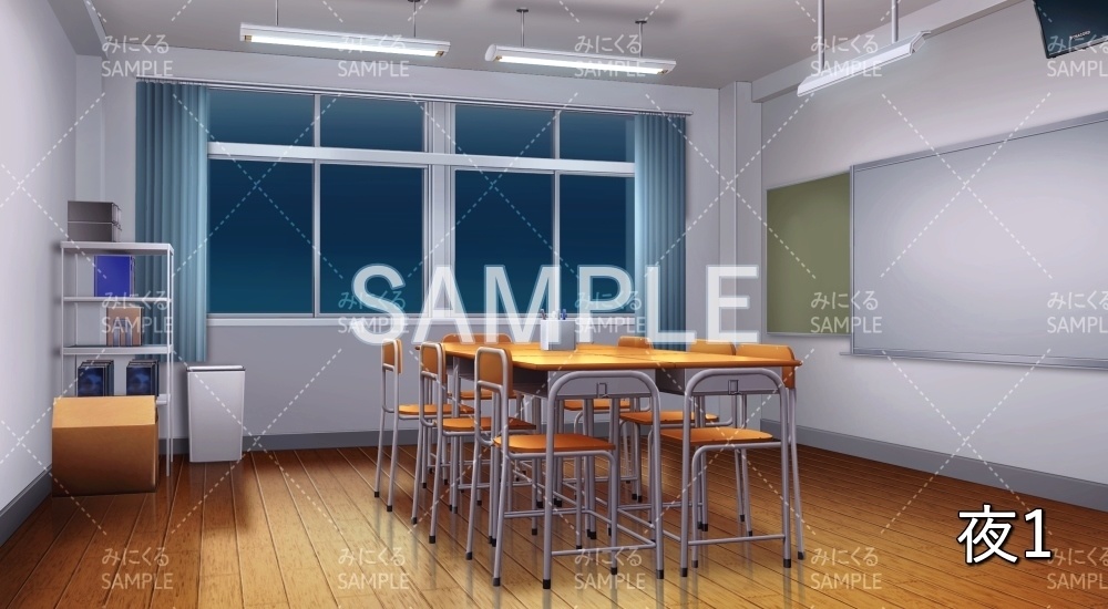 【背景素材】教室 部室 雪差分有(学園編part11-BG13_pl_a)