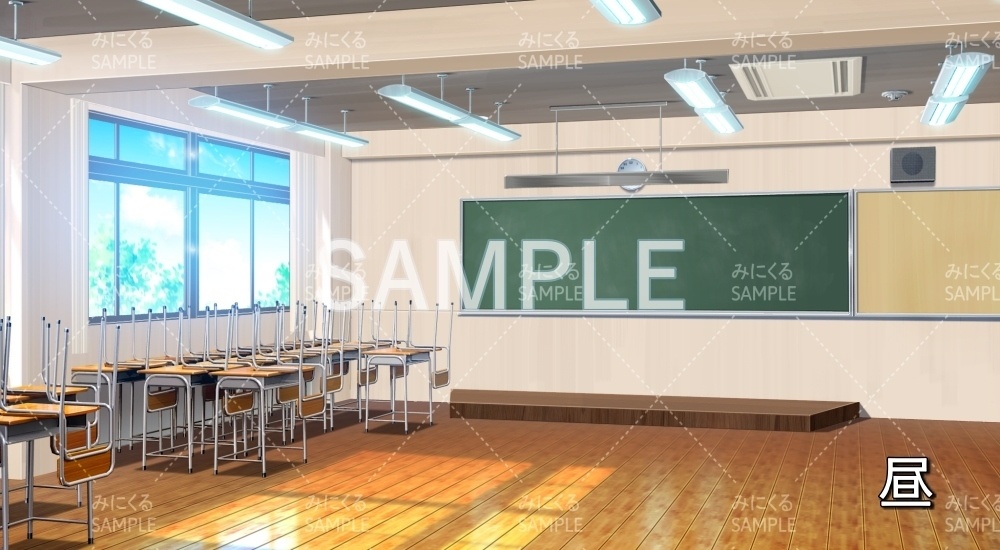 【背景素材】空き教室/掃除 雪差分有(学園編part11-BG17_d_a)