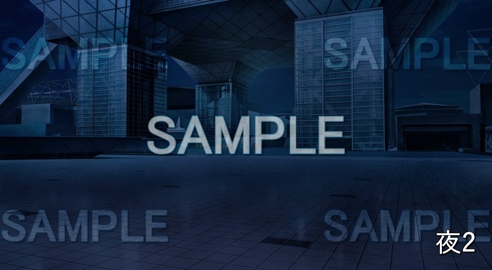 【背景素材】展示場 (店舗編part01-cu04)