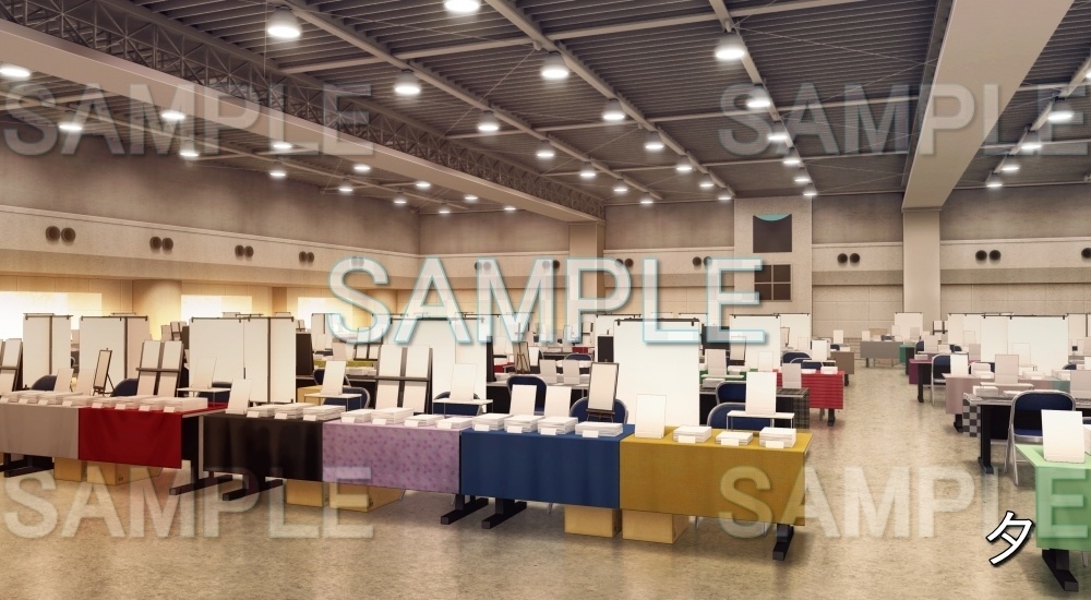 【背景素材】イベント会場 (店舗編part01-shop01)