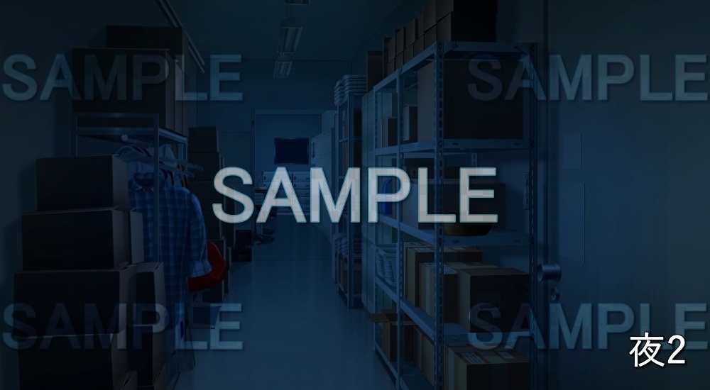 【背景素材】バックヤード(店舗編part01-cu13)