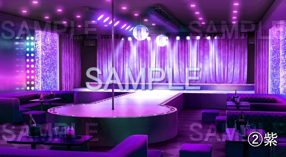 【背景素材】ストリップショー/ポールダンス(店舗編part01-stp_01)