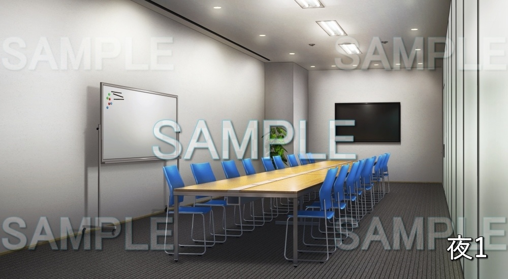 【背景素材】会議室 (オフィス編part02-office08)