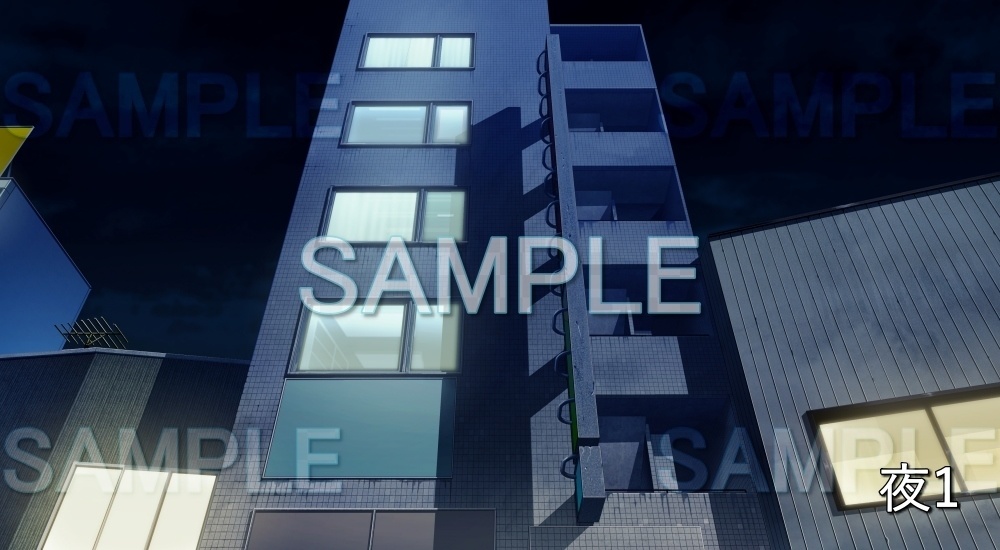 【背景素材】雑居ビル (オフィス編part02-office09)