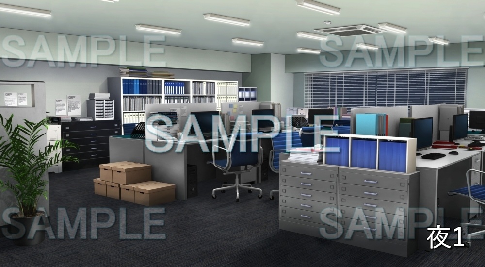 【背景素材】オフィス/事務所 (オフィス編part02-office13)