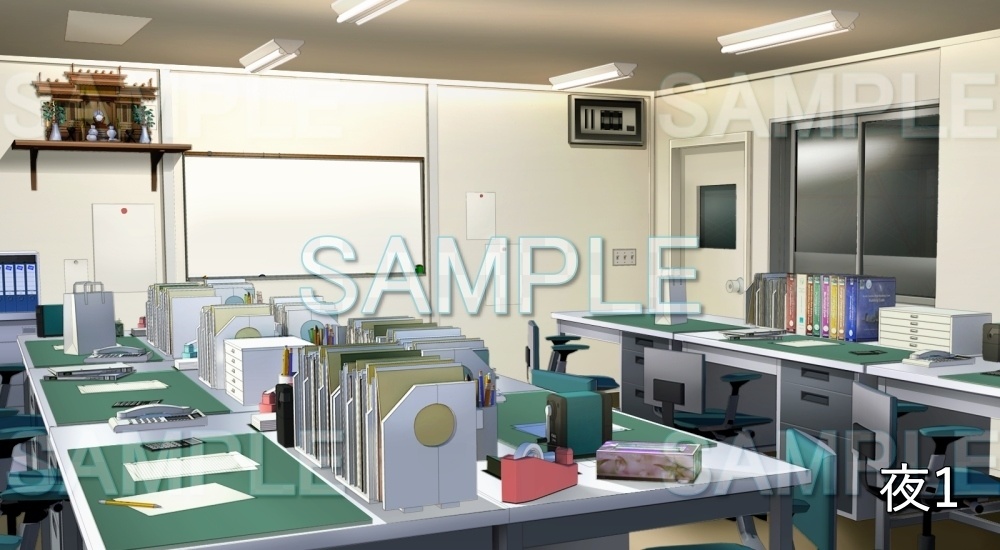 【背景素材】事務所 | 文字なし (オフィス編part02-snowmori_013)