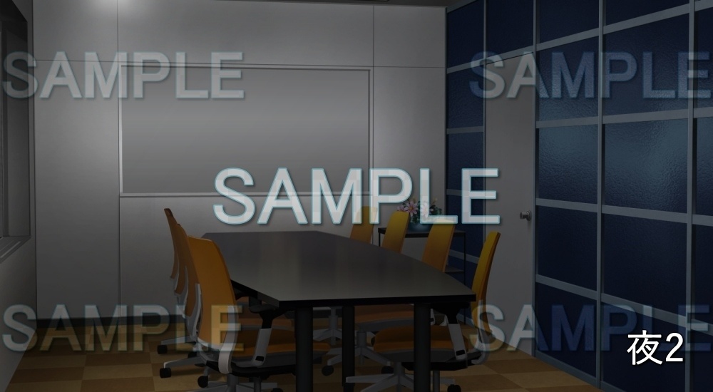 【背景素材】ミーティングルーム (オフィス編part02-snowuta_015)