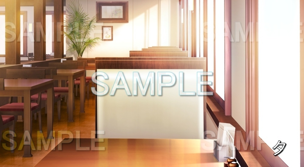 【背景素材】喫茶店 (特殊編part02-bg056h)