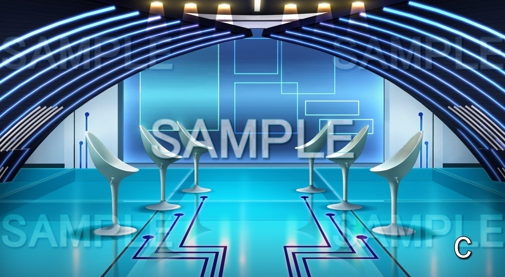 【背景素材】司令室 破壊差分有り (未来編part01-bg009b)