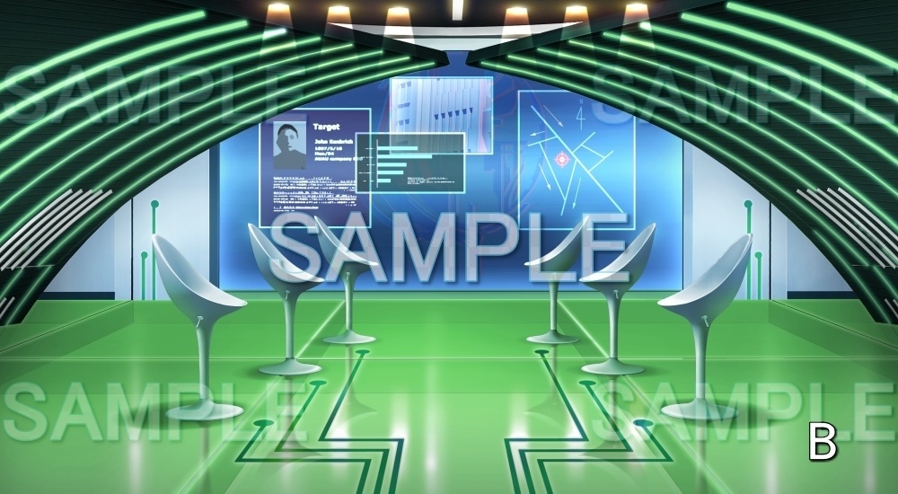 【背景素材】司令室 破壊差分有り (未来編part01-bg009b)