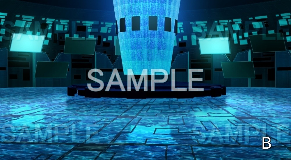 【背景素材】研究施設最奥 (未来編part01-bg045a)