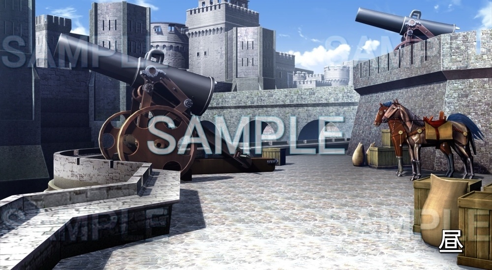 【背景素材】王宮 城塞 (ファンタジー編part02-animfan_04)