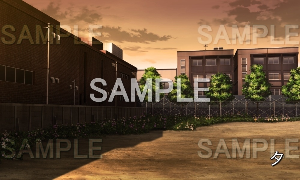 【背景素材】空き地 (特殊編part1-kadoother)