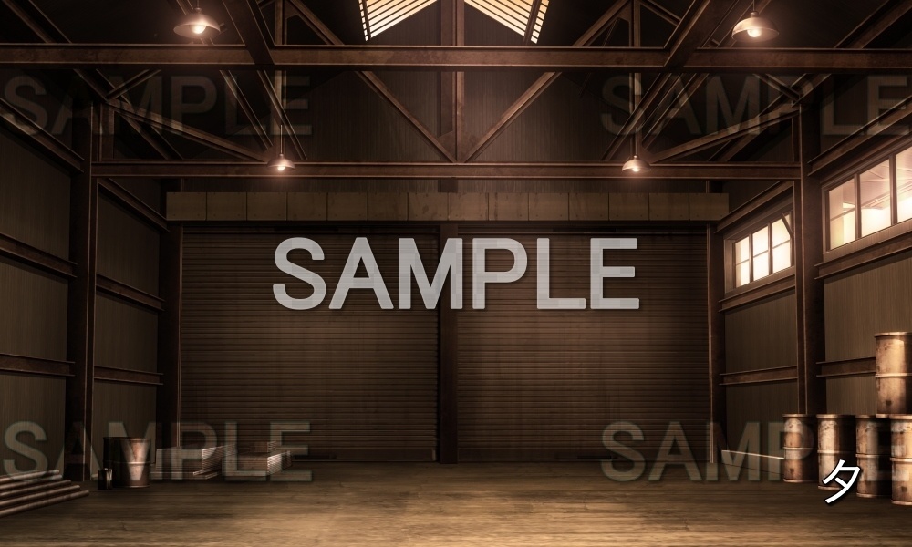 【背景素材】倉庫 (特殊編part1-kadoother03)